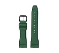 HYUOIND Correa de reloj de caucho fluorado de 20 mm, 21 mm y 22 mm compatible con el brazalete deportivo IWC Quick Release Pilot AMG Petronas F1 Team.(Blue Light Blue,22mm)