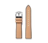 HYUOIND Correa de reloj híbrida FKM de 18mm, 20mm, 22mm y 24mm, correa de reloj de goma fluorada, correas suaves FPM, liberación rápida Compatible con cada reloj(Khaki Black 1,24mm)