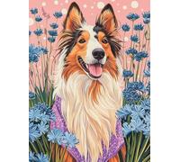 Hyupuanj 5D Diamond Painting Kit Completo, Lindo perro 30x40cm h-115
