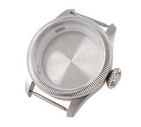 Hyuwdai 1 caja de reloj de acero 316L de 39 mm para NH34 NH35 NH36 NH38 NH70 NH72 Movimiento zafiro vintage, Fit nh34 nh35, Ágata