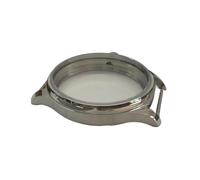 Hyuwdai 1 caja de reloj de acero inoxidable 316L de 44 mm, cristal de zafiro adecuada para movimiento ETA6497/6498/ST3600/3621 83, talla única, Ágata