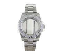 Hyuwdai 1 caja de reloj de buceo de 40 mm, pulsera de cristal de zafiro NH35 NH36/38/34 8215 ETA 2824, esfera de 28,5 mm, NH34 35 36 38, Ágata