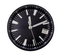 Hyuwdai 1 caja de reloj de la serie Overseas de 41 mm, NH34, NH35, NH36, NH70, NH72, movimiento de 33 mm, esfera con acabado cepillado, talla única, Ágata