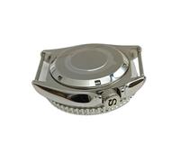 Hyuwdai 1 caja de reloj NH35 de 42 mm con cristal de zafiro compatible con movimiento NH35 NH36 4R 7S, esfera de 28,5 mm con bisel insertado, piezas de reparación de relojes for hombres(010)