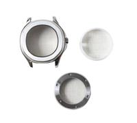 Hyuwdai 1 caja de reloj NH35 de 42 mm de acero inoxidable 316L NH35 NH38 NH70 con movimiento de esfera de 32 mm con correa de goma, 42mm, Ágata
