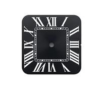 Hyuwdai 1 esfera cuadrada NH35 con logotipo S de 27 mm, adecuada para movimientos NH35/NH36, herramienta de reparación de accesorios de relojes, K-524, S Dial