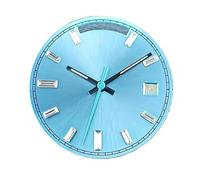 Hyuwdai 1 esfera de 28,5 mm y manecillas de movimiento 8285, calendario único, azul, negro, café, verde, blanco, esfera luminosa, accesorios para reloj, 5027a, talla única