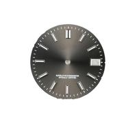 Hyuwdai 1 esfera de reloj de 28,5 mm adecuada para reloj NH35/36/4R/7S, accesorios modificados, ventana de fecha, esfera luminosa, P12/613, talla única