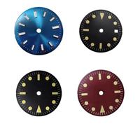 Hyuwdai 1 esfera de repuesto de 28,5 mm para reloj 2836 2824 para Mingzhu 2813, piezas de herramientas de reparación de relojes, A, talla única