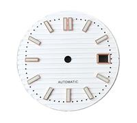 Hyuwdai 1 esfera NH35 de 30,5 mm, esfera luminosa verde, adecuada para NH35, accesorios de reloj, herramienta de reparación de relojes, Esfera de 11 segundos, talla única