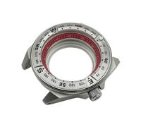 Hyuwdai 1 funda NH35 compatible con NH35 NH36 4R, movimiento automático, esfera de acero inoxidable, espejo de zafiro de 28,5 mm, talla única, Ágata