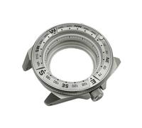 Hyuwdai 1 funda NH35 compatible con NH35 NH36 4R, movimiento automático, esfera de acero inoxidable, espejo de zafiro de 28,5 mm, talla única, Ágata