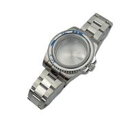 Hyuwdai 1 funda NH35 + correa de ostra pulida en el medio, piezas de reloj para hombre, NH34/NH35/NH36, NH34 NH35 NH36, Ágata