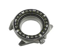 Hyuwdai 1 funda NH35 para NH35 NH36 4R, movimiento automático, esfera de acero inoxidable, espejo de zafiro de 28,5 mm, talla única, Ágata