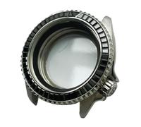 Hyuwdai 1 funda plateada resistente al agua de 42 mm para movimiento NH35 NH36, caja de piedras preciosas de cristal de zafiro, talla única, Ágata