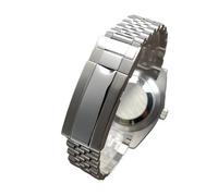 Hyuwdai 1 pieza de 36 mm/39 mm NH35 caja de acero inoxidable con cristal de zafiro Mod piezas de repuesto caja compatible con movimiento NH35 NH36 caja de reloj NH35(T1/6#)