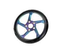 Hyuwdai 1 pieza de acero inoxidable 316L de 10 ATM con cristal de zafiro con rotor de llanta, ajuste SKX007, talla única, Ágata