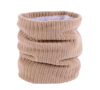 Hyuwdai 1 pieza de bufanda circular forrada cálida for invierno, resistente al viento, for esquiar y andar en bicicleta.(Khaki)