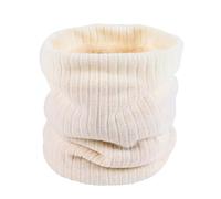 Hyuwdai 1 pieza de bufanda circular forrada cálida for invierno, resistente al viento, for esquiar y andar en bicicleta.(White)