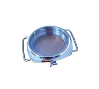 Hyuwdai 1 Uds caja de reloj for ETA6497/6498/ST3600/3621 movimiento mecánico de cuerda manual accesorios de reloj caja de reloj piezas de reparación(Silver)