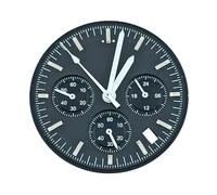Hyuwdai 1 Uds. Esfera del Reloj for Hombre de 32,5mm Compatible con la Serie VK 63, Accesorios de Reloj de Movimiento, manecillas de Reloj de Cara Luminosa C3 súper Verde(Dial 3)