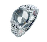 Hyuwdai Caja de reloj resistente al agua, 1 Uds., 36mm, 40mm, zafiro, compatible con NH34 NH35 NH36 NH38 NH39 NH70 ETA2824 PT5000(A1 Steel Case Back,40mm Watch Case)