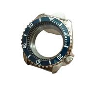 Hyuwdai Cajas de reloj SKX007, cristal de zafiro compatible con NH35 NH36 4R 7S26, funda trasera transparente con movimiento, funda for reloj de buceo, 1 Uds.(NO.25)
