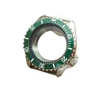 Hyuwdai Cajas de reloj SKX007, cristal de zafiro compatible con NH35 NH36 4R 7S26, funda trasera transparente con movimiento, funda for reloj de buceo, 1 Uds.(NO.11)