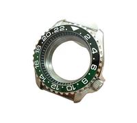 Hyuwdai Cajas de reloj SKX007, cristal de zafiro compatible con NH35 NH36 4R 7S26, funda trasera transparente con movimiento, funda for reloj de buceo, 1 Uds.(NO.10)