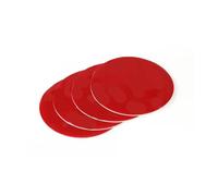 Hyuwdai Cinta adhesiva de doble cara acrílica transparente: parche resistente al agua que no deja rastro.(60mm Round 10PCS)