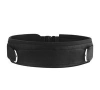 HYVAWO Cinturón de cintura de neopreno acolchado con anillas para máquina de cable, fitness y entrenamiento de resistencia, 105 x 9,4 cm