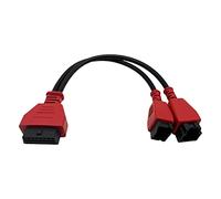 HYXUAN Adaptador de cable para conector de cable de programación Chr-ysler 12+8 para Au-tel DS808 Ma-xisys MS905 906 908 PRO Elite Au-tel