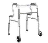 HYY-AA Ancianos andador Walker persona discapacitada Permanente Rehabilitación cuatro pies antideslizante antideslizante bastón con el Hospital