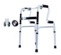 HYY-AA Multi-funcional de ancianos Walker baño sentado Junta + cojín del pie + Polea Opcional Rehabilitación Formación Walker antideslizante bastón con el Hospital (Color: B) (Color : A)