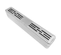 HYY-YY Rectangular portátil fumar cigarro humidor color oro tabaco humidificador tabaco tira de humedad herramienta cigarro caja de cigarrillos (Color : Silver)