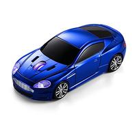 HYYH Ratón Inalámbrico Aston Martin Ratón para Coche Modelo óptico Ratón para Coche Deportivo Adecuado para Ordenadores Portátiles Y De Escritorio (Drak Blue)