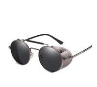 HYYZZC Gafas de sol clásicas con montura ovalada para mujer, nuevas gafas de sol de diseño minimalista para hombre y mujer, gafas retro UV400, color verde claro, talla única.