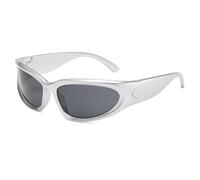 HYYZZC Gafas de sol polarizadas punk para hombre y mujer, para deportes al aire libre, ciclismo, estilo vintage, con protección UV400, C6