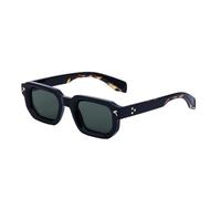 HYYZZC Gafas de sol polarizadas rectangulares de moda para hombre y mujer, para conducir, C5LeopardGreen
