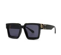 HYYZZC Gafas de sol retro para ciclismo, para mujer y hombre, de gran tamaño, estilo vintage, C1, 1 unidad.