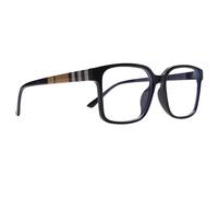 HYYZZC Montura de gafas ópticas retro antiluz azul para hombres y mujeres, gafas de moda para oficina y ordenador, 1 pieza