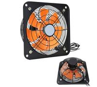 HYZHANHONG 10 Inches,Extractor de ventilación del Ventilador de Escape de 10/12/14 Pulgadas, Ventiladores de ventilación Industrial de 50/60/80W, Ventiladores de ventilación de Cabina de Pintura