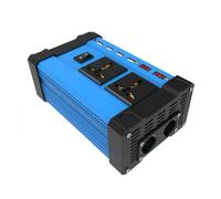 HYZHANHONG 12v to 110v,Inversor de Corriente para Coche, inversor de Onda sinusoidal de Alta eficiencia con Dos Salidas de CA y 4 Puertos USB, convertidor de CC de 12 V a 110 V/220 V CA
