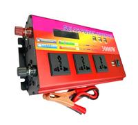 HYZHANHONG 12V TO 220V,Inversor de Corriente de 1200 W con Pantalla LCD, 3 Salidas de CA, inversor de energía Solar de 12 V, 24 V, 48 V, 60 V, 72 V CC a 110 V/220 V