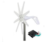 HYZHANHONG 220V,3Phase AC 8 Blades12v 24V 48V 12000W Generador de turbina eólica Horizontal Molino de Viento Kit Completo para alumbrado público, turbina eólica Vertical (12V-220V)