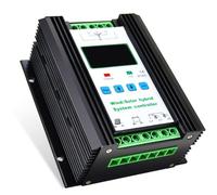 HYZHANHONG 24V, Controlador de Carga híbrido de 10000W, Controlador de Carga Solar MPPT 12V 24V 48V, Controlador de Carga híbrido Fuera de la Red para turbina eólica y Panel Solar, 24V