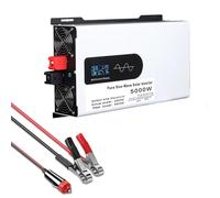 HYZHANHONG 48v to 110v,Inversor de Potencia para Coche, Onda sinusoidal Pura de 5000 W con Pantalla LCD, convertidor de Voltaje de CC 12 V, 24 V, 48 V, 60 V, 72 V a CA 110 V/220 V para casa