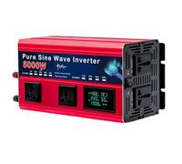 HYZHANHONG 60V TO 220V,Inversor de Onda sinusoidal Pura de 72V a 110V 5000W, convertidor AC de 12V-60V DC a 110V 220V, inversor Solar de Alta eficiencia para casa, camión, Barco