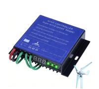 HYZHANHONG Controlador de Carga para Generador Eólico 15000W 40A 12V 24V 48V 220V, Alternador de Molino de Viento, Cargador de Batería para Sistemas de Generación de Energía Eólica,24V