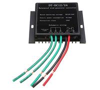 HYZHANHONG Controlador de Turbina Eólica Automotriz 12V/24V 12000W - Regulador de Carga Eólica Impermeable IP65 con Protección contra Sobrecarga, Instalación Fácil para Generador Eólico,12v